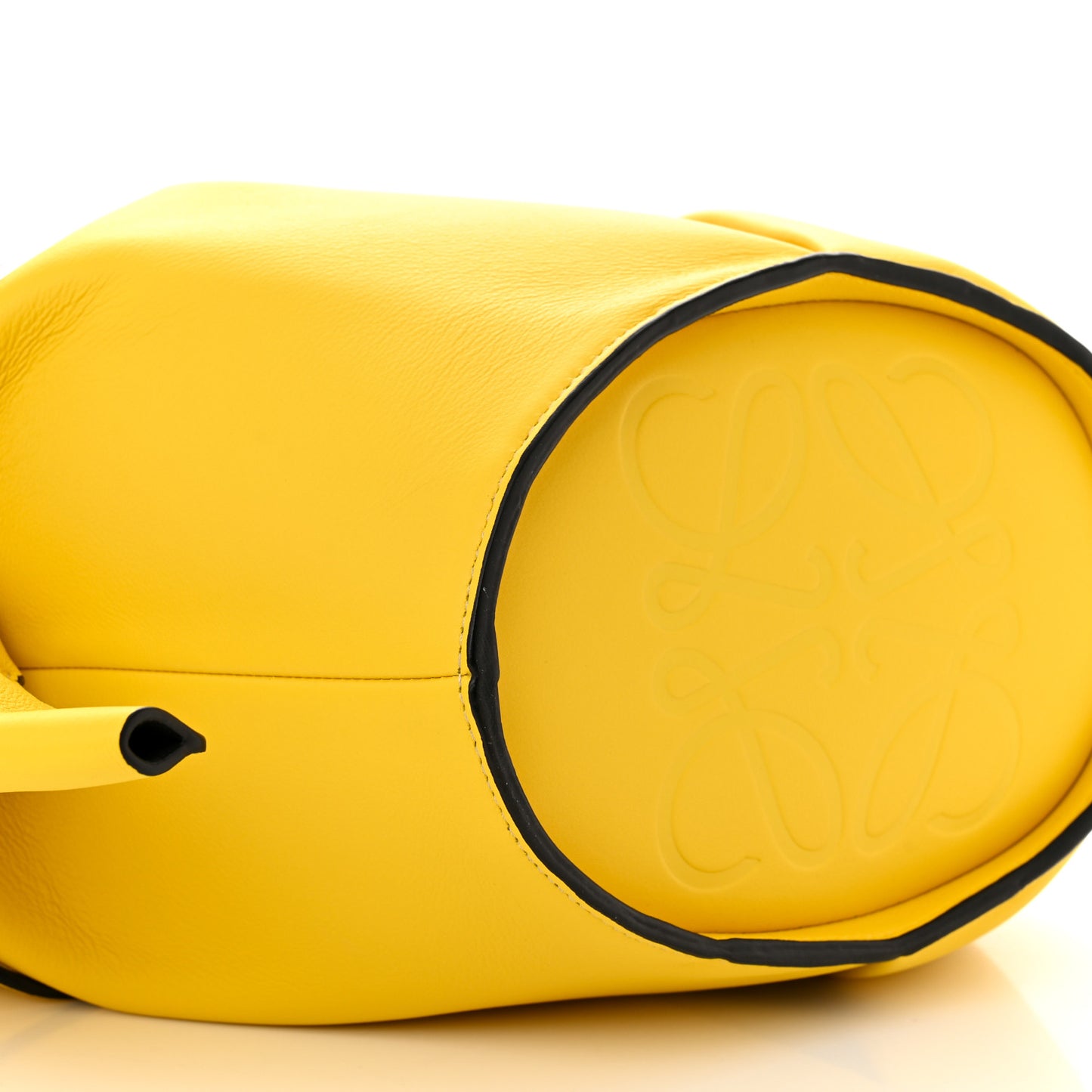 Calfskin Large Elephant Crossbody Bag Yellow