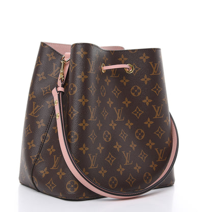 Louis Vuitton Monogram Neonoe MM Rose Poudre 3 of 8