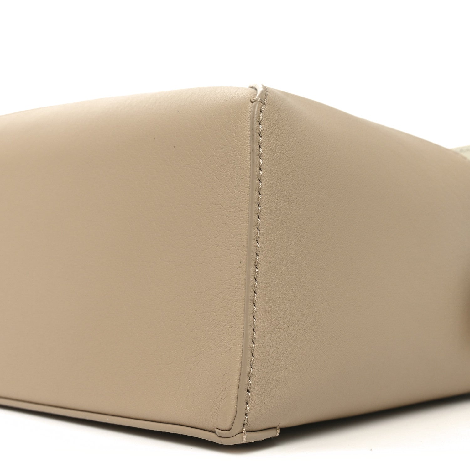 Loewe Classic Calfskin Small Puzzle Edge Bag Soft White Paper Craft 9 of 9