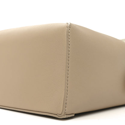 Loewe Classic Calfskin Small Puzzle Edge Bag Soft White Paper Craft 9 of 9