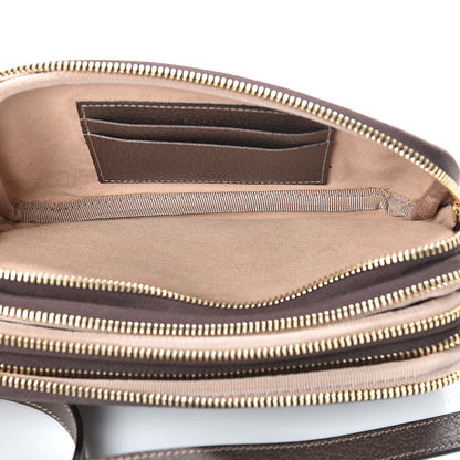 Gucci GG Supreme Monogram Web Mini Ophidia GG Bag Brown 5 of 13