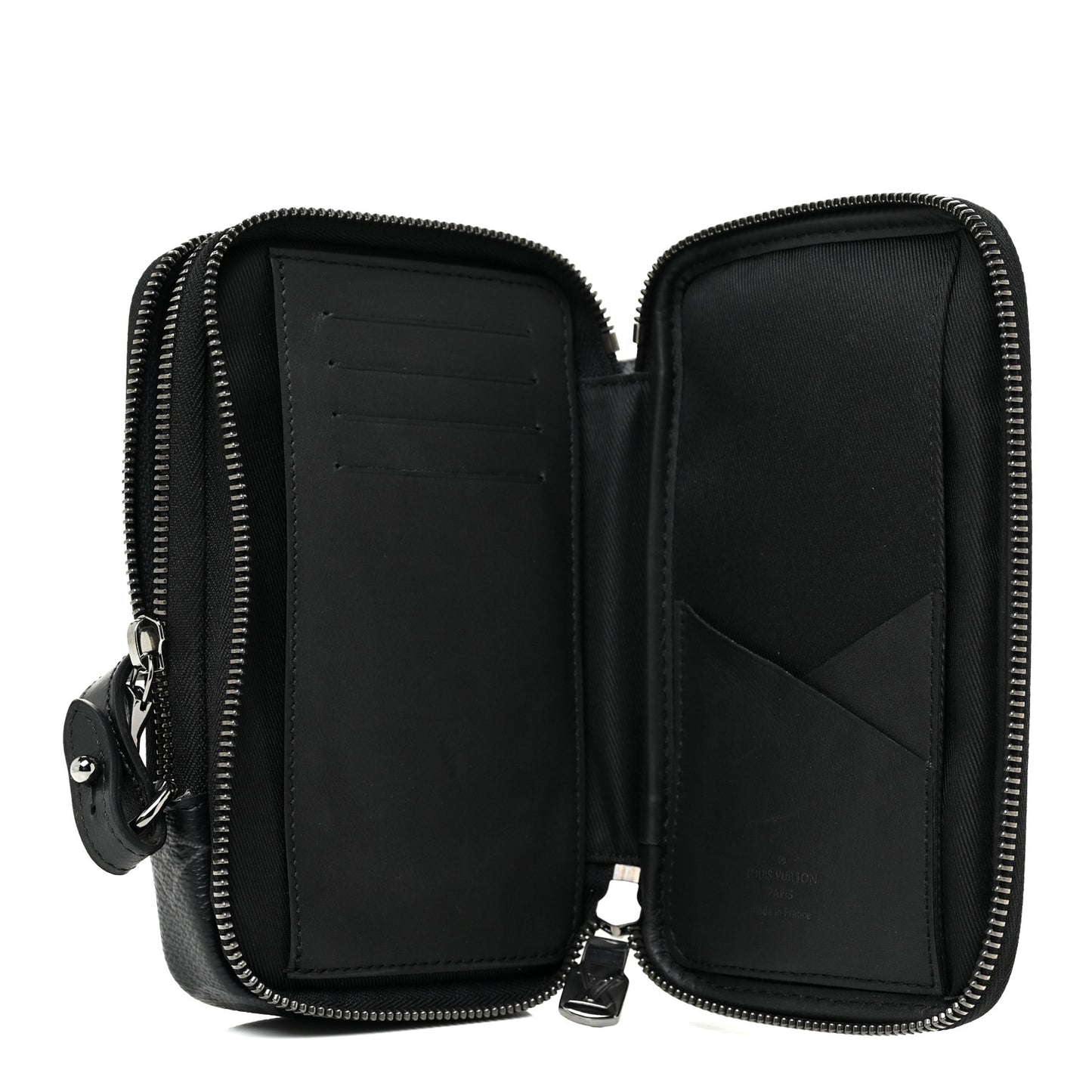 Monogram Eclipse Reverse Double Phone Pouch