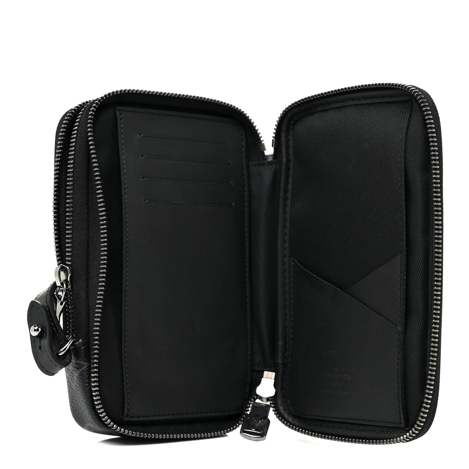 Louis Vuitton Monogram Eclipse Reverse Double Phone Pouch 6 of 10