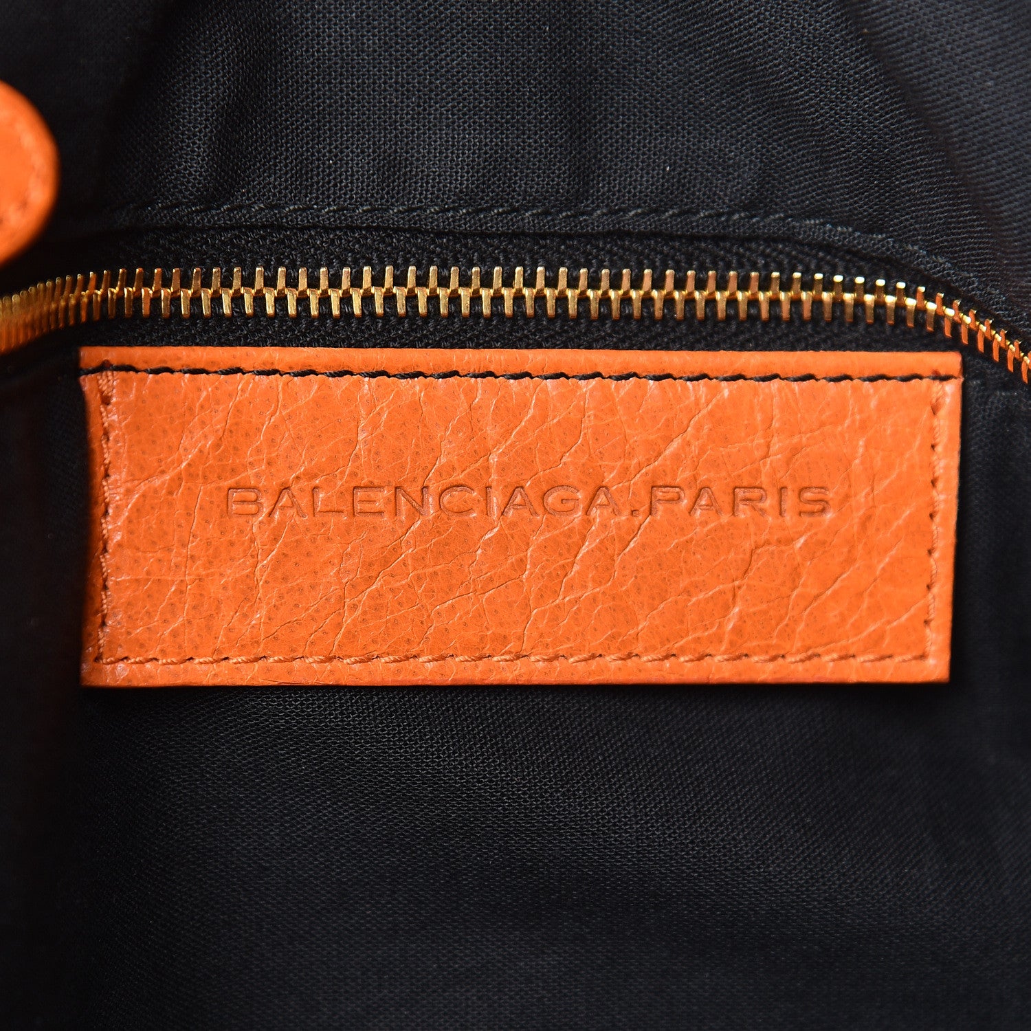 Balenciaga Agneau Giant 12 Gold Hardware Work Tangerine 6 of 13