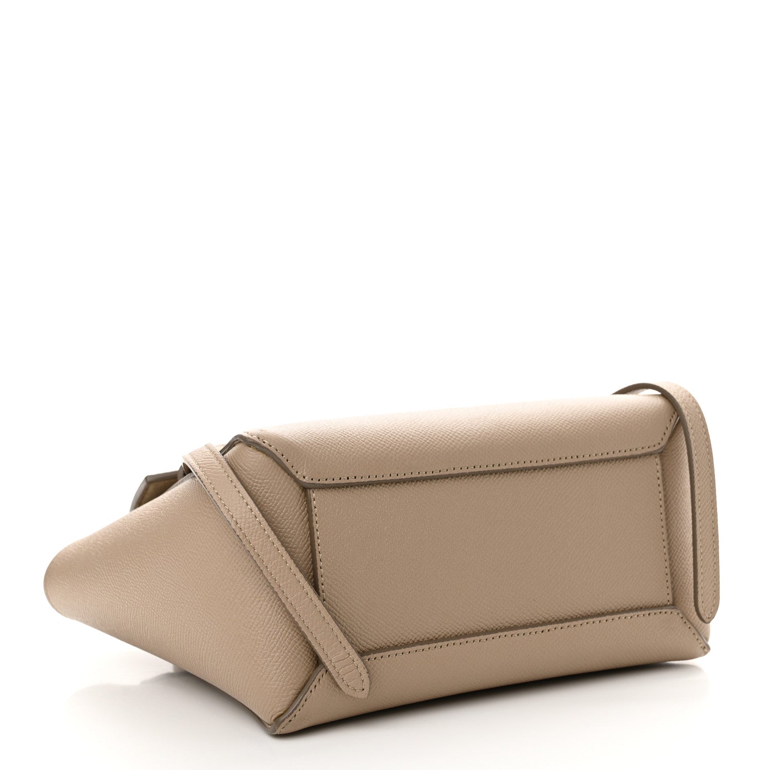 Celine Grained Calfskin Nano Belt Bag Light Taupe 3 of 10