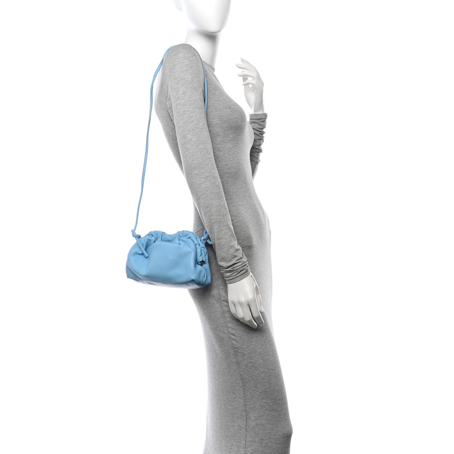 Lambskin Mini Cloud Clutch Terme