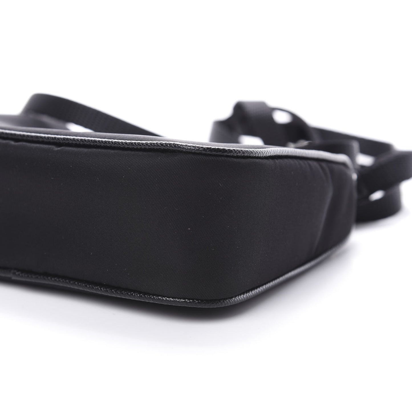 Tessuto Nylon Mini Re-Edition 2000 Shoulder Bag Black
