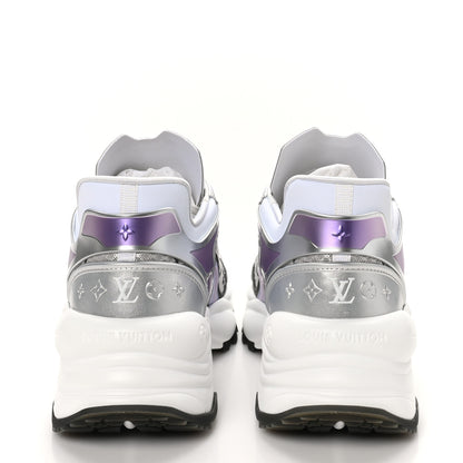 Louis Vuitton Monogram Calfskin Run 55 Sneakers 39.5 Lilac 5 of 10