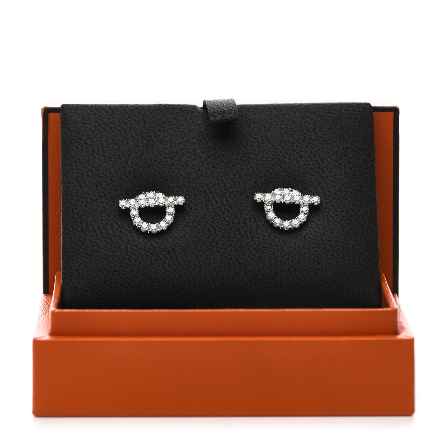 18K White Gold Diamond Finesse Earrings