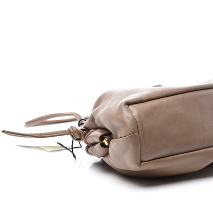Mansur Gavriel Lambskin Mini Cloud Clutch Blush 5 of 10