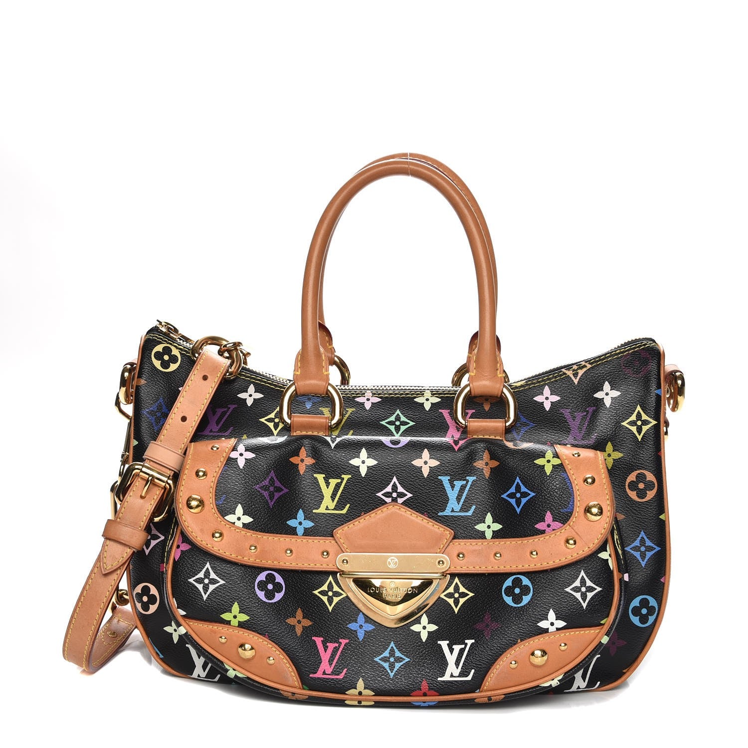 Louis Vuitton Monogram Multicolor Rita Black 1 of 8