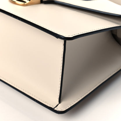 Gucci Calfskin Mini Sylvie Top Handle Bag White 11 of 13
