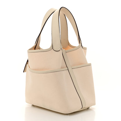 Hermes Toile Goeland Swift Cargo Picotin Lock 18 Nata 3 of 11