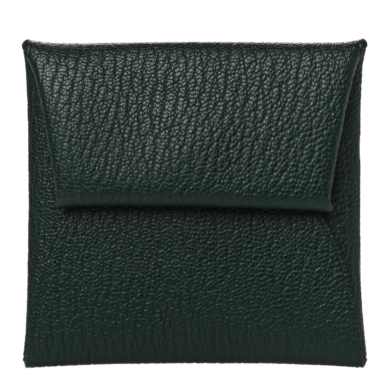 Hermes Chevre Mysore Bastia Coin Purse Vert Titien 1 of 12