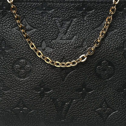 Louis Vuitton Empreinte Double Zip Pochette Black 8 of 10