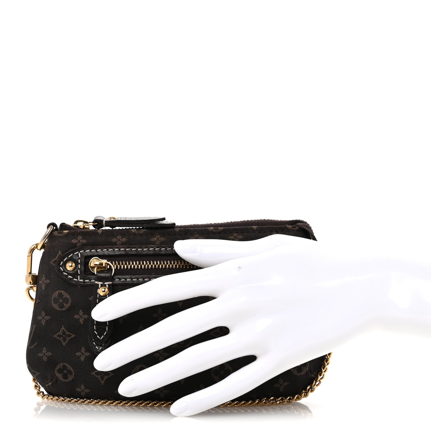 Monogram Idylle Mini Pochette Accessories Fusain