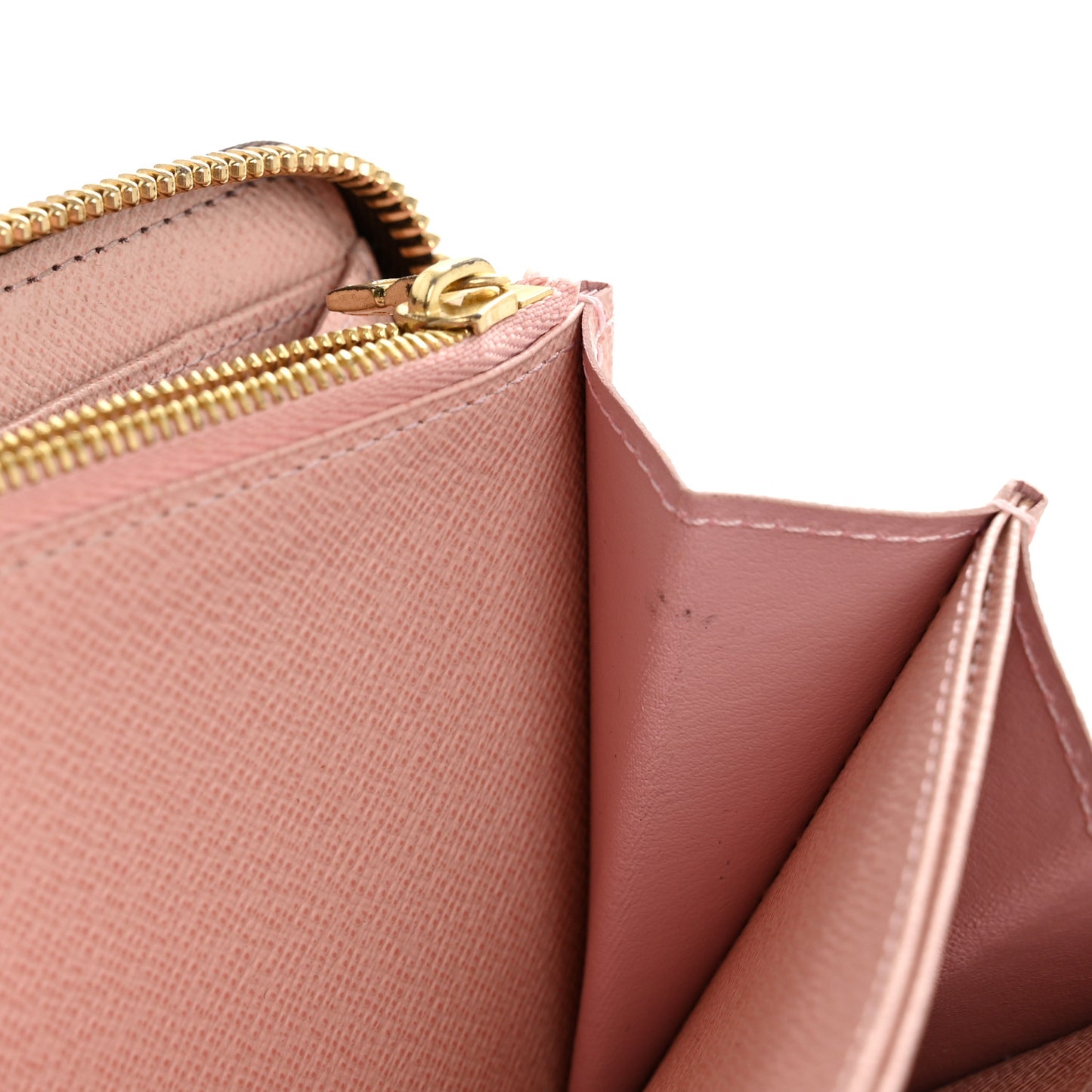 Monogram Zippy Wallet Rose Ballerine