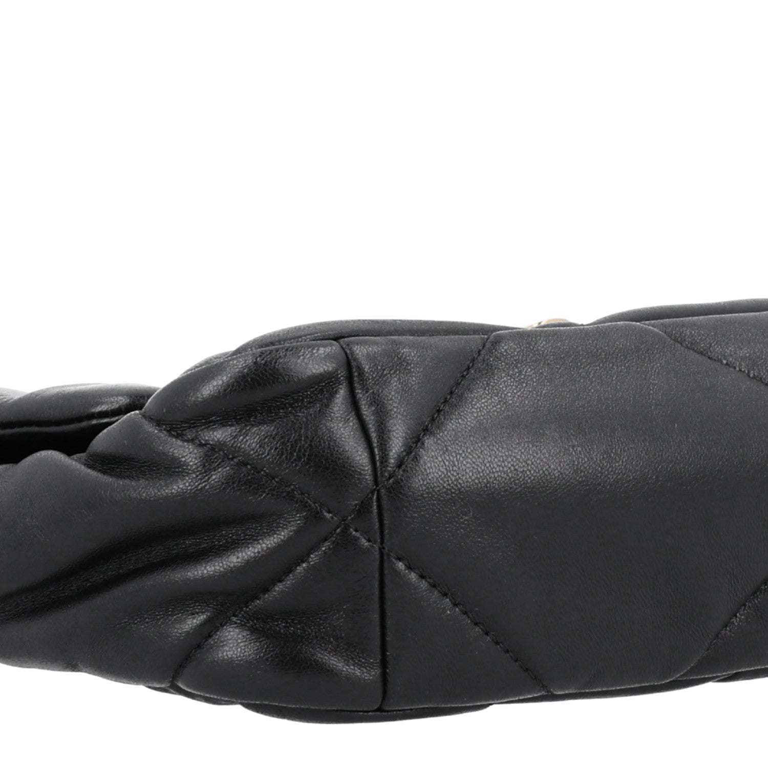 Chanel Lambskin Quilted Medium Chanel 19 Flap Black 9 of 10