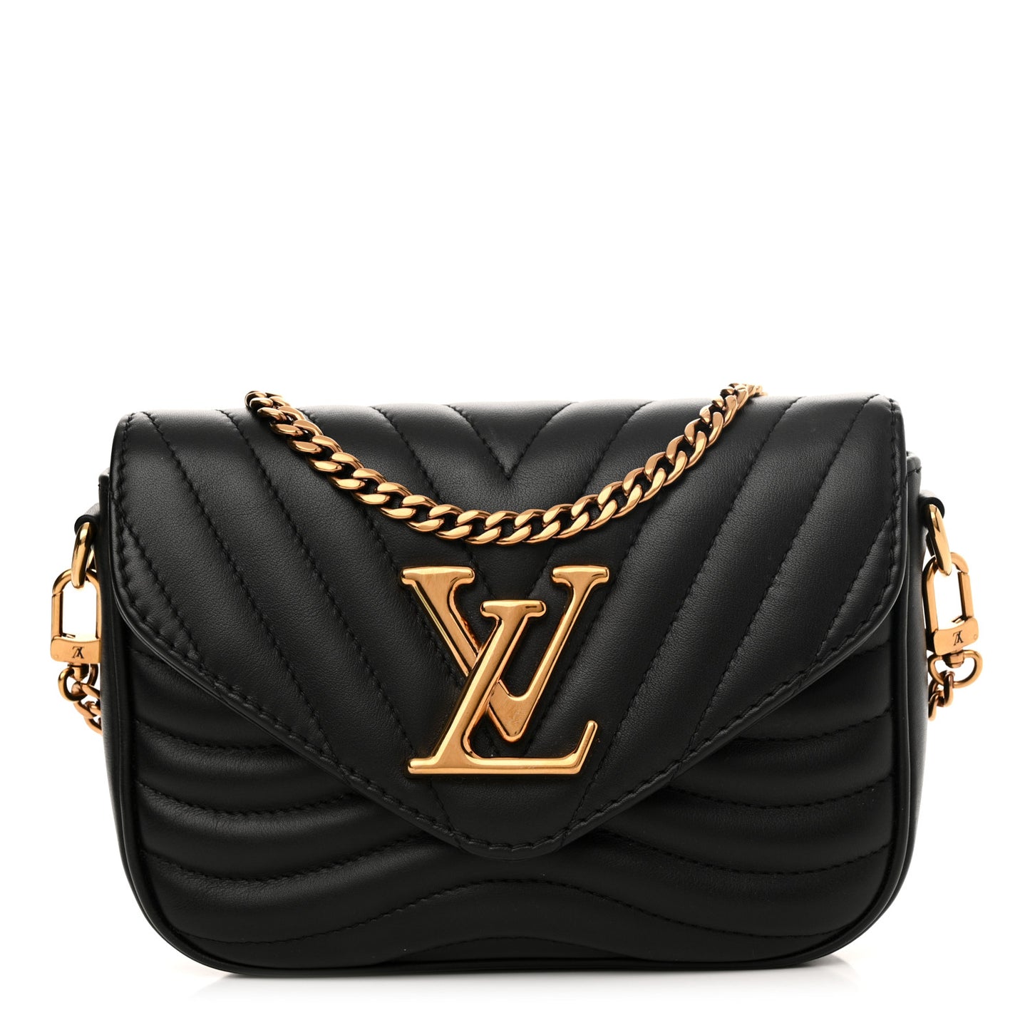 Calfskin New Wave Multi Pochette Black