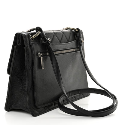 Chanel Caviar Quilted Large Retro Class Flap Black 3 of 15
