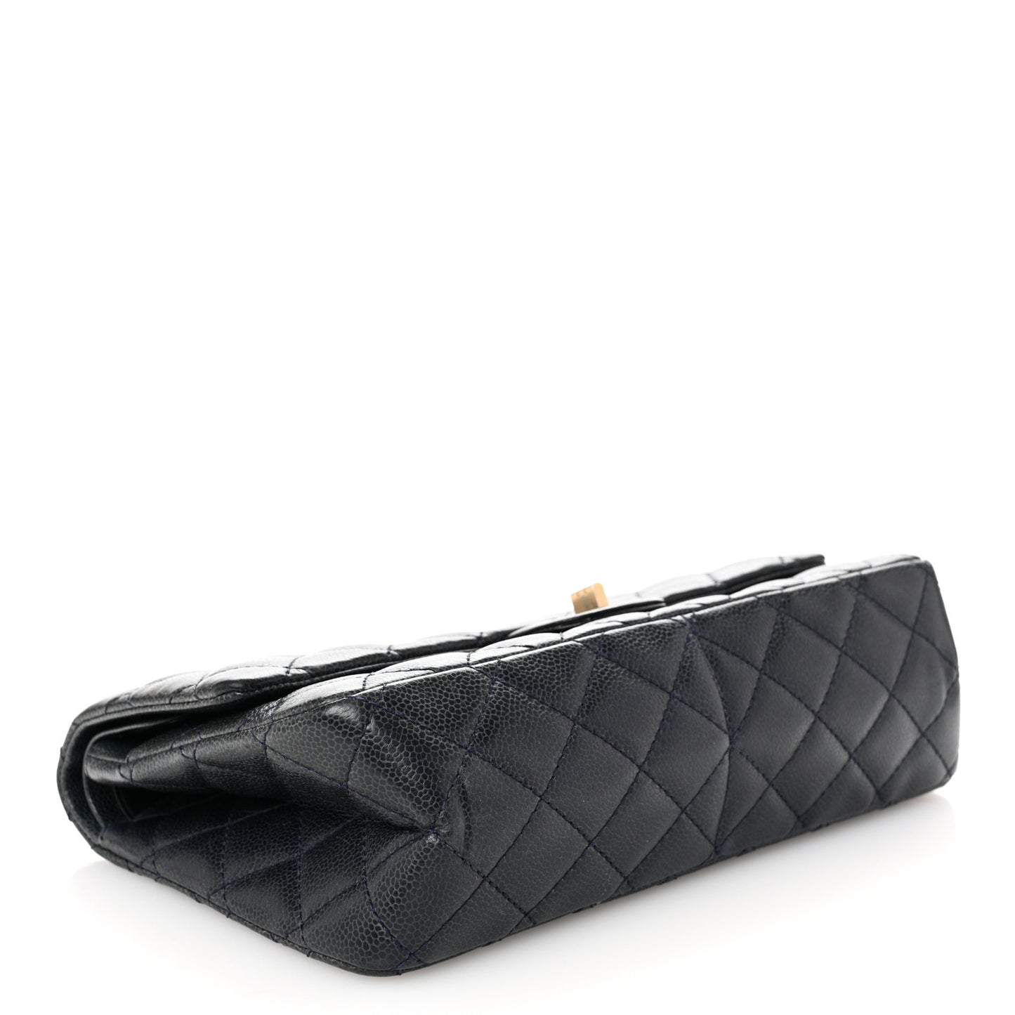 Caviar Quilted 2.55 Reissue 226 Flap Navy Blue