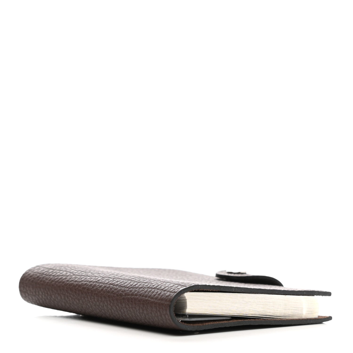 Hermes Togo Ulysse Mini Notebook Cover Chocolate 4 of 9