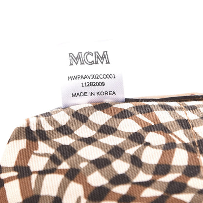 MCM Visetos Medium Liz Reversible Shopper Tote Cognac 15 of 16