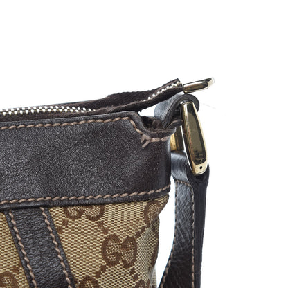 Gucci Monogram Small D Gold Ring Messenger Dark Brown 9 of 12