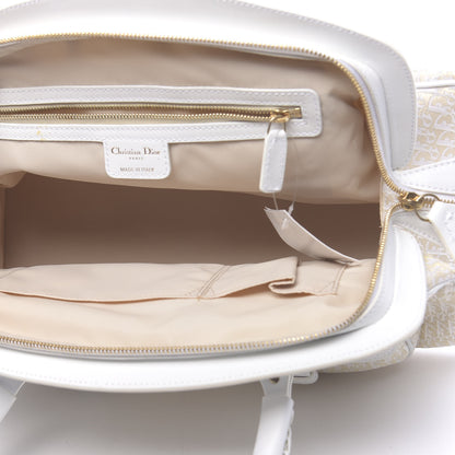 Christian Dior Monogram Large My Dior Frame Pocket Satchel White 5 of 16