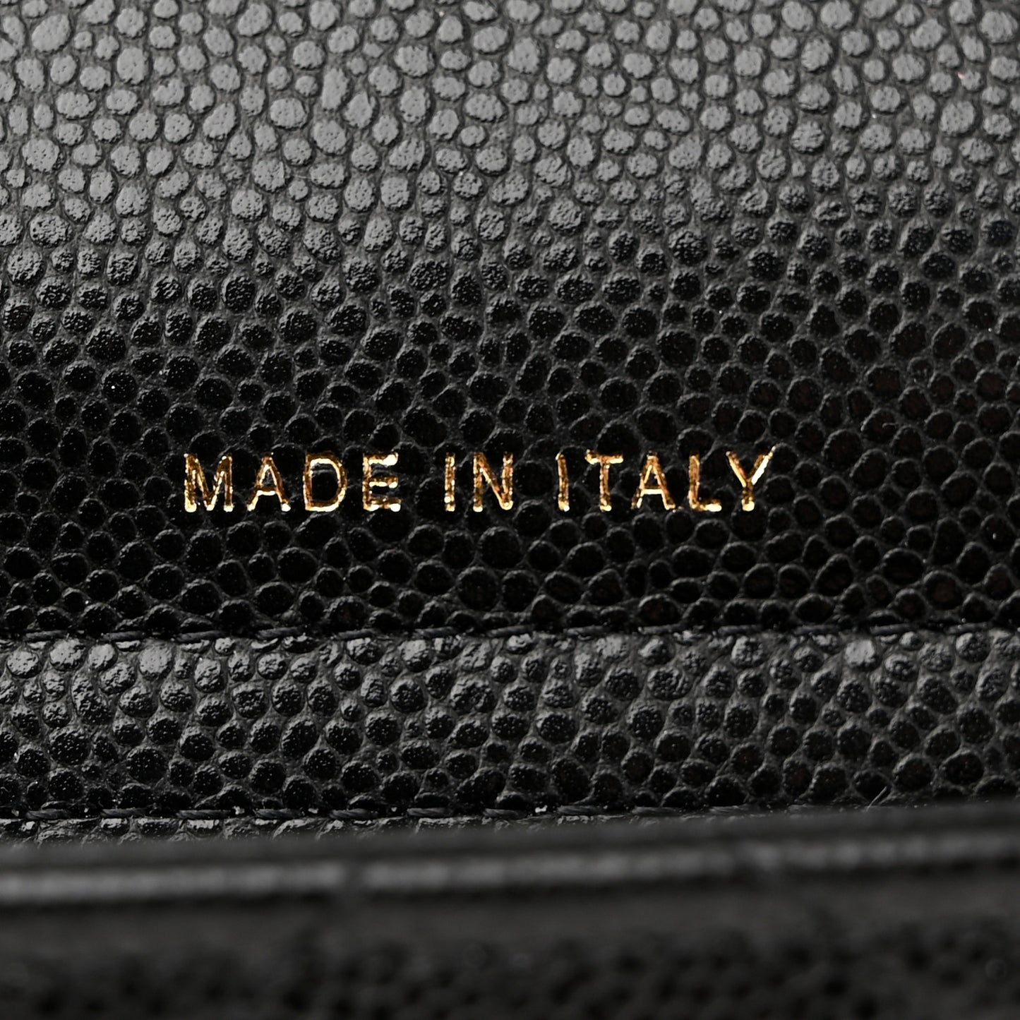 Caviar Quilted Flap Phone Holder With Chain Black