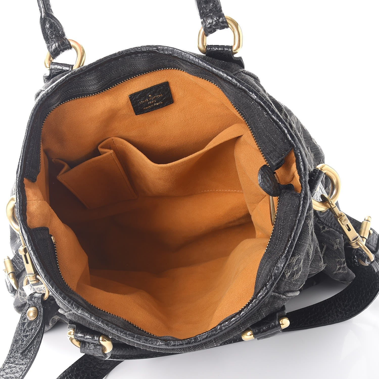 Louis Vuitton Denim Neo Cabby GM Black 5 of 8