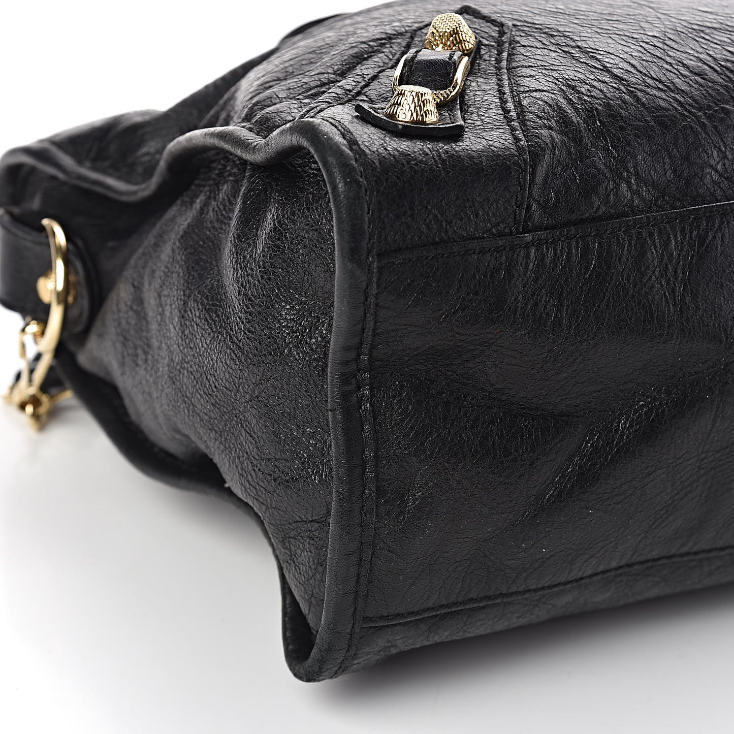 Agneau Giant 12 Gold Hardware City Black