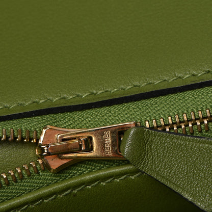Hermes Veau Swift Birkin 35 Pelouse 19 of 35