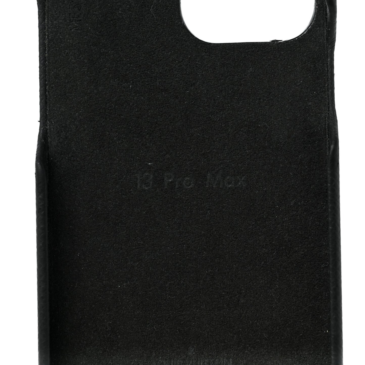Monogram Eclipse iPhone 13 Pro Max Bumper Black