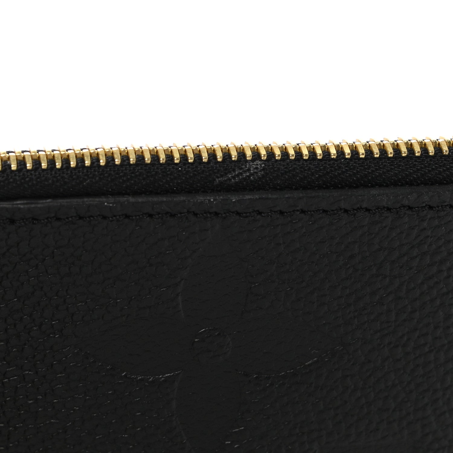 Louis Vuitton Empreinte Monogram Giant Neverfull MM Pochette Black 7 of 7