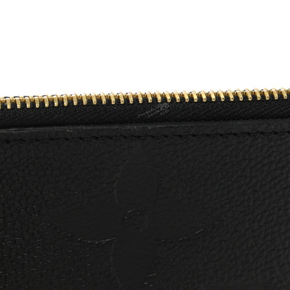 Louis Vuitton Empreinte Monogram Giant Neverfull MM Pochette Black 7 of 7