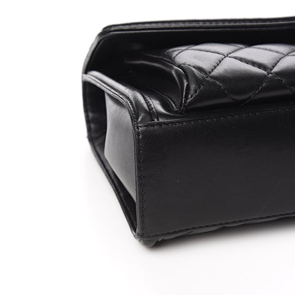 Chanel Lambskin Quilted Large Geometric Flap Black 10 of 17