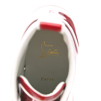 Christian Louboutin Patent Mens Louis Orlato Flat Sneakers 43 Red 7 of 9