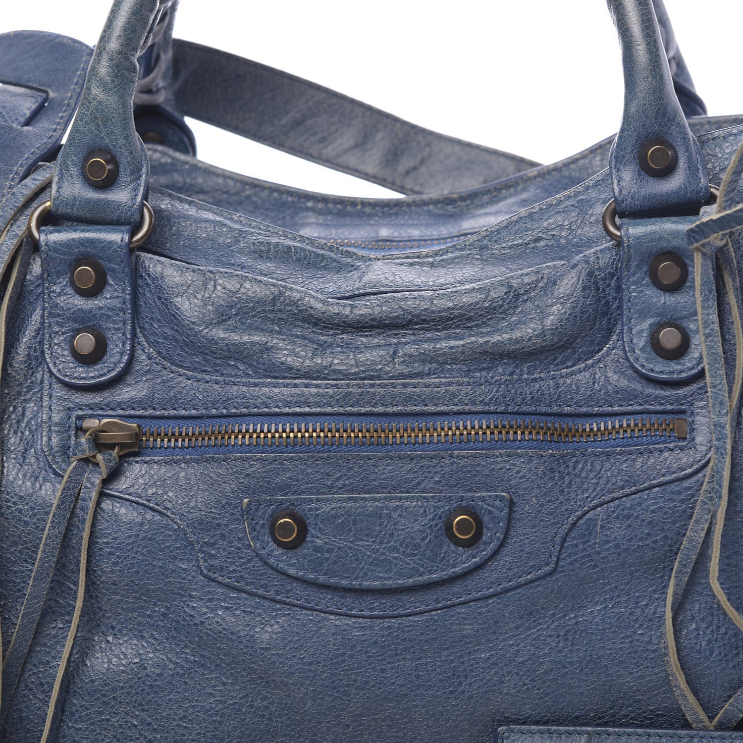 Balenciaga Agneau Classic Hardware City Bleu Cobalt Bleu Electric 13 of 15