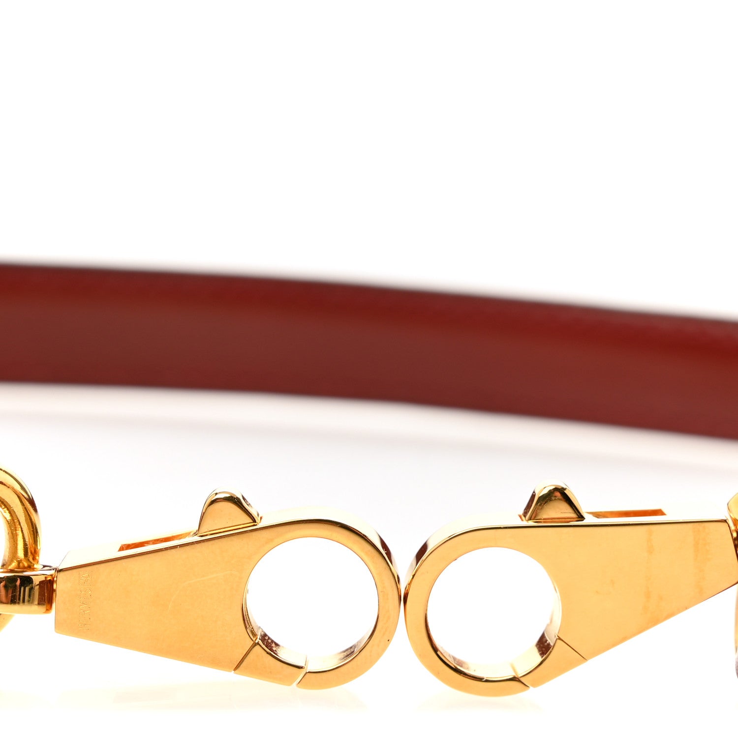 Hermes Box Kelly Shoulder Strap Rouge H 4 of 5