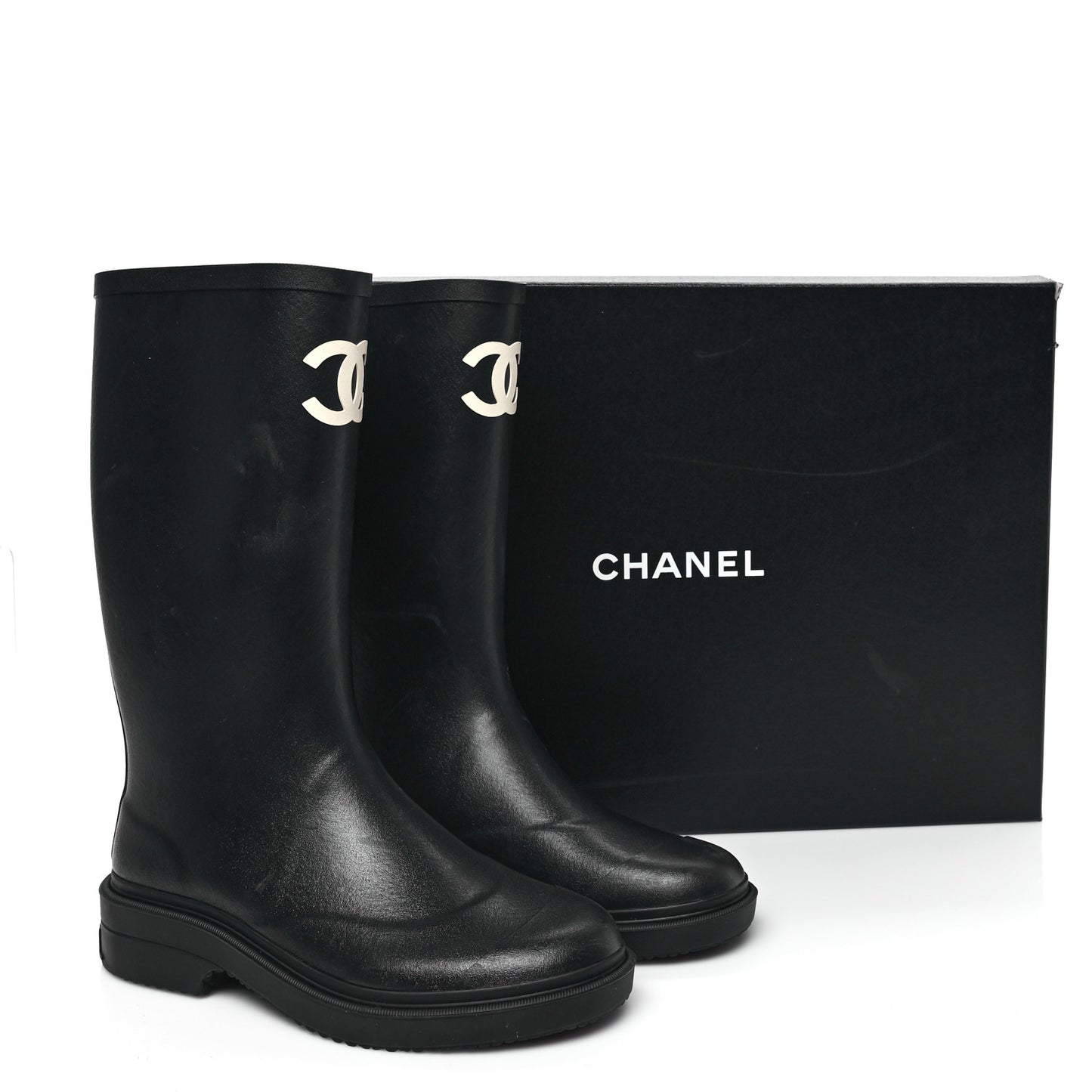 Caoutchouk CC High Boots 38 Black