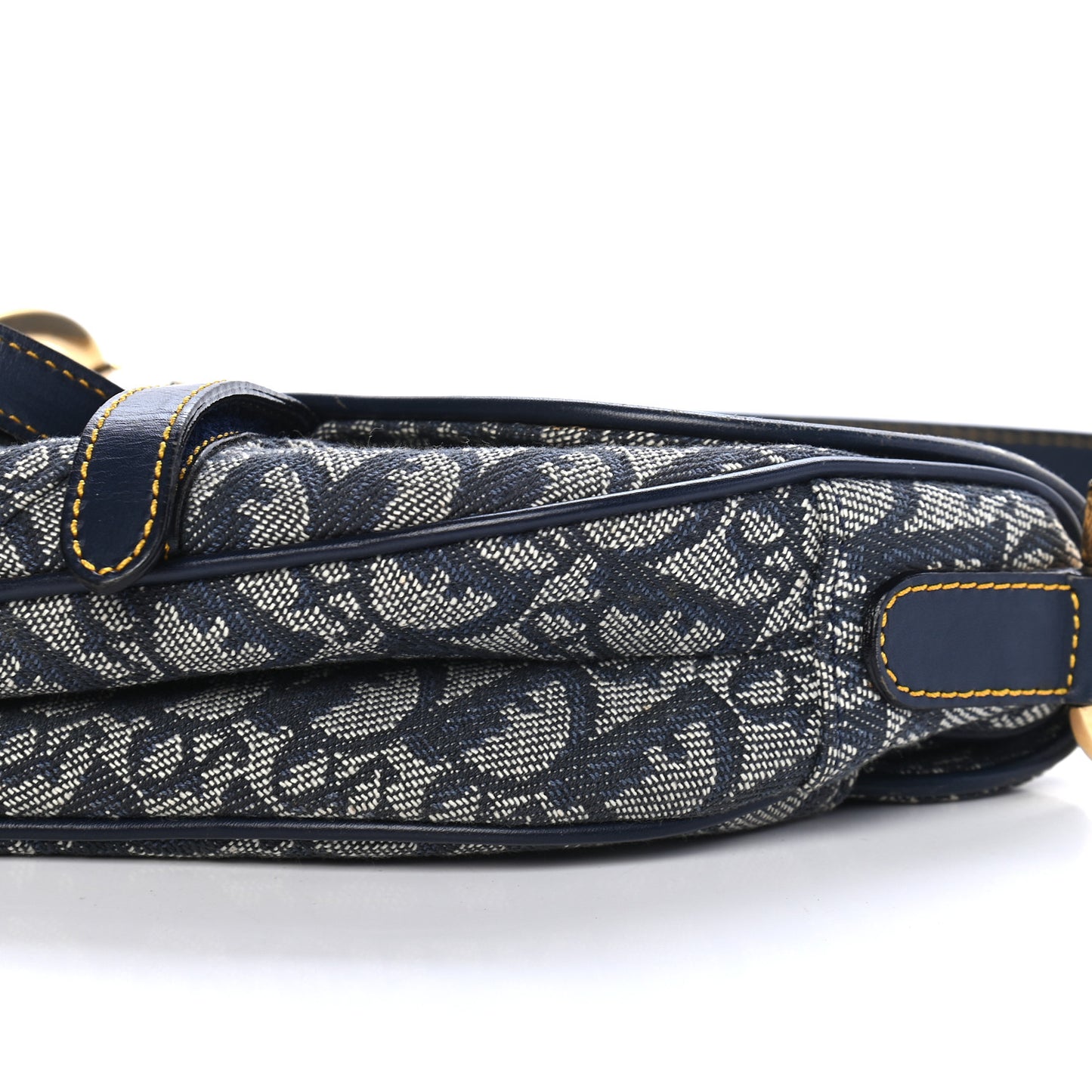 Monogram Saddle Bag Blue