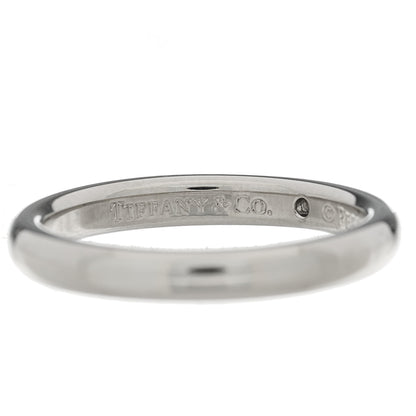 Tiffany Platinum Diamond Elsa Peretti Band Ring 52 6 6 of 8