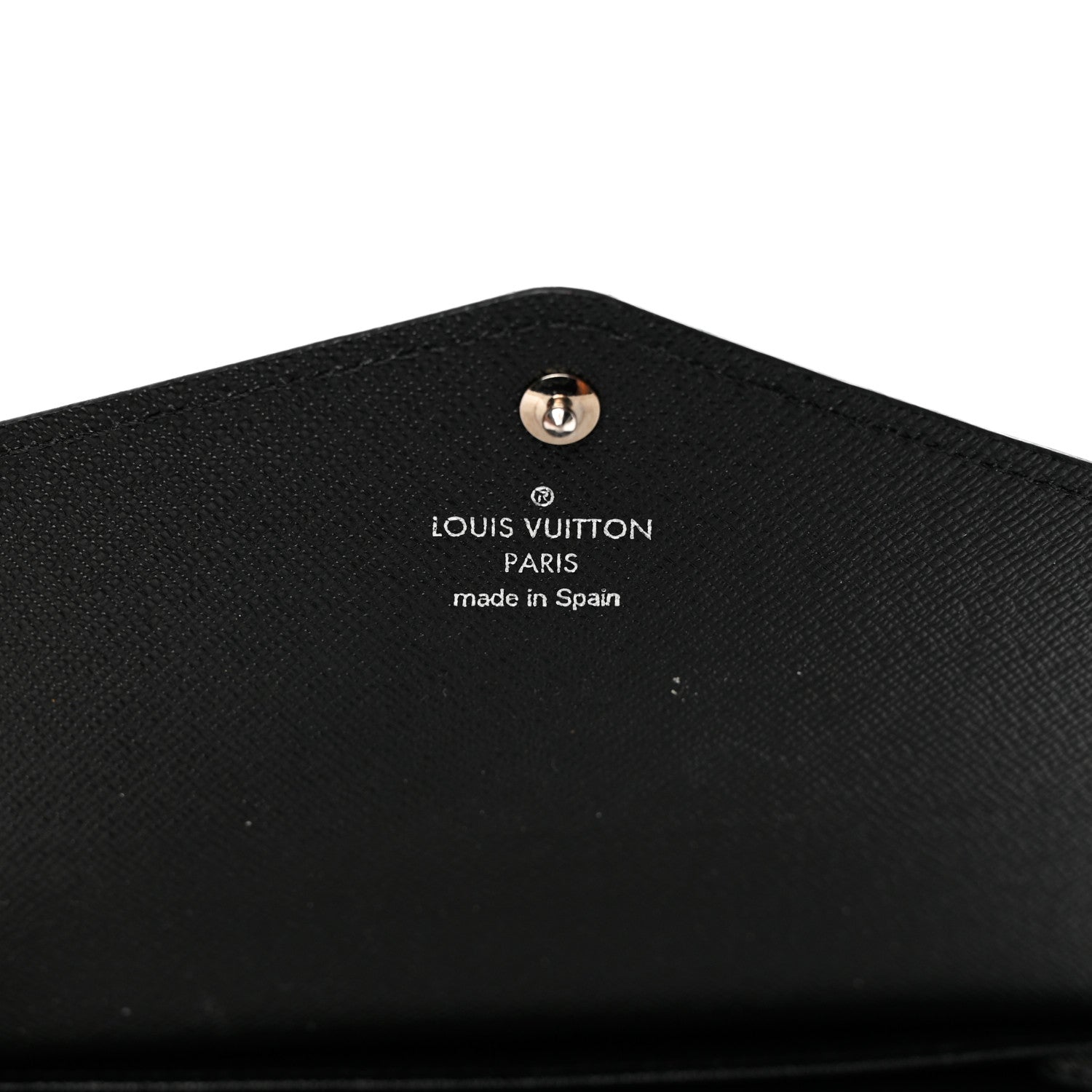 Louis Vuitton Epi Sarah Wallet NM Black 6 of 6