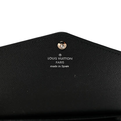 Louis Vuitton Epi Sarah Wallet NM Black 6 of 6