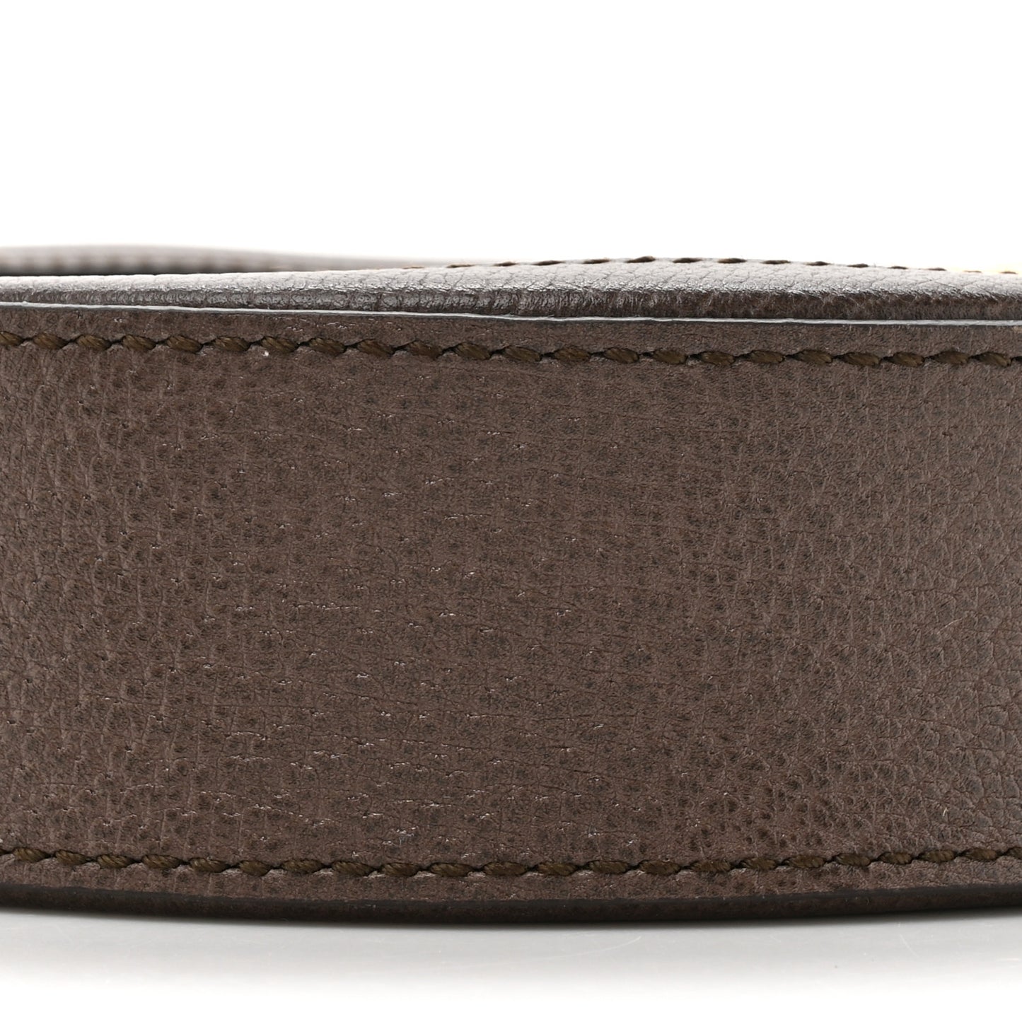GG Supreme Monogram Web Mini Ophidia Round Shoulder Bag Brown
