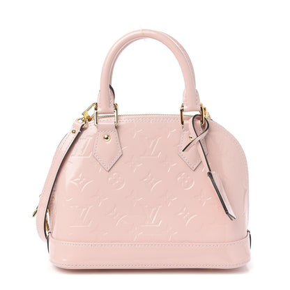 Louis Vuitton Vernis Alma BB Rose Ballerine 1 of 9