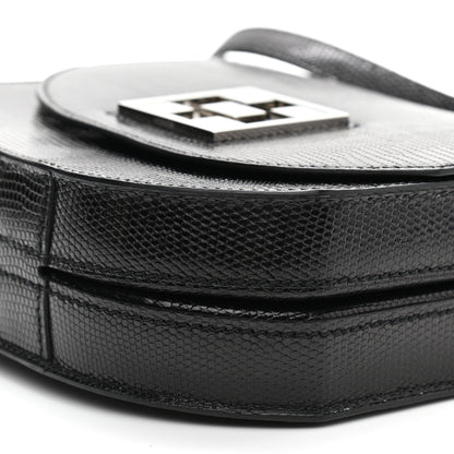 Hermes Lizard Mosaique Au 24-17 Black 10 of 10
