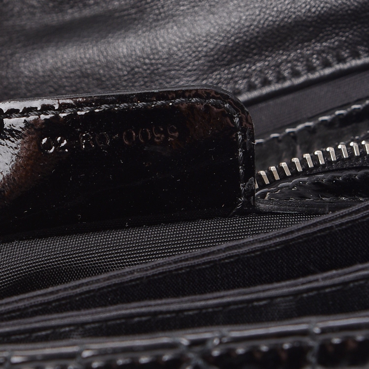 Christian Dior Patent Cannage New Lock Flap Black 7 of 8