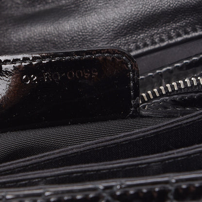 Christian Dior Patent Cannage New Lock Flap Black 7 of 8